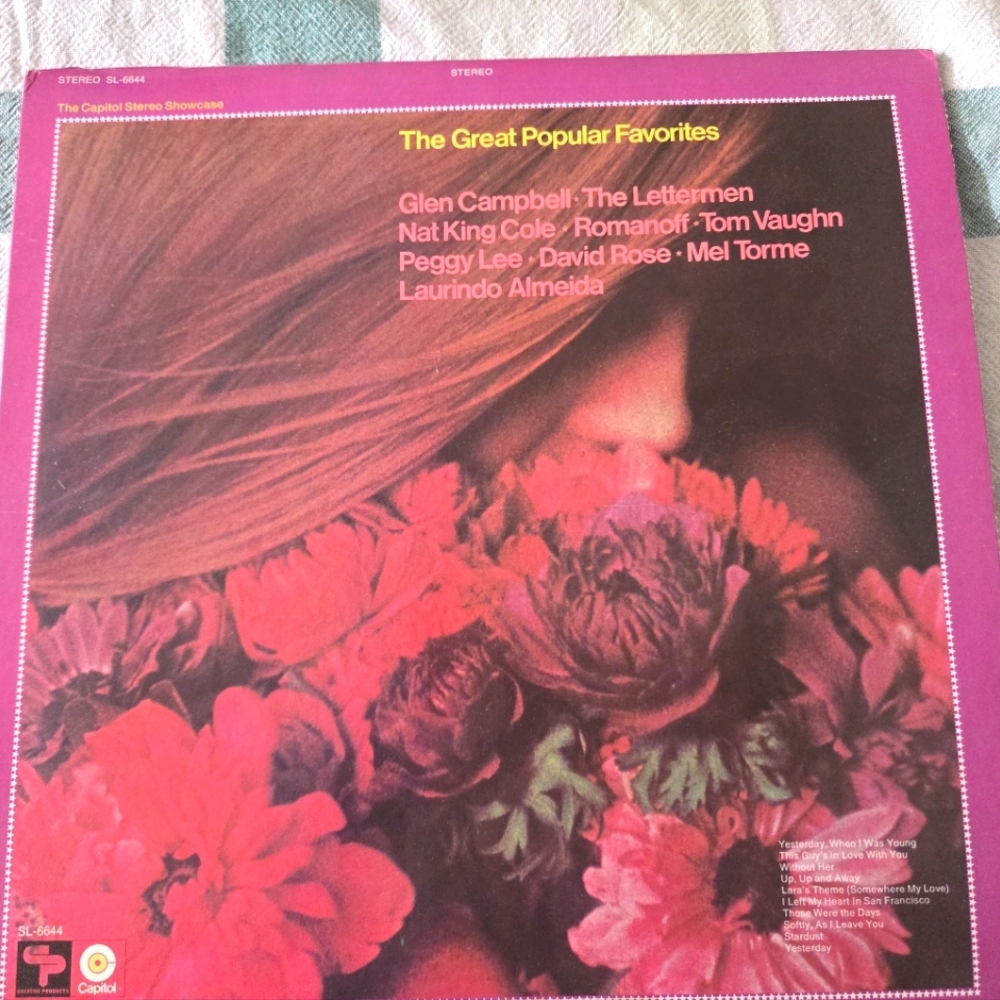The Great Popular Favorites Vinyl Record